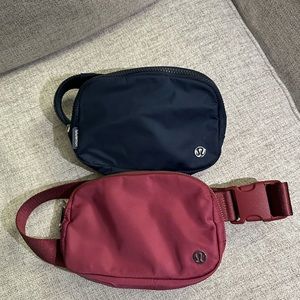 TWO Lululemon belt bags